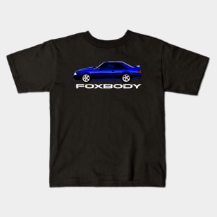 FOXBODY MUSTANG Kids T-Shirt